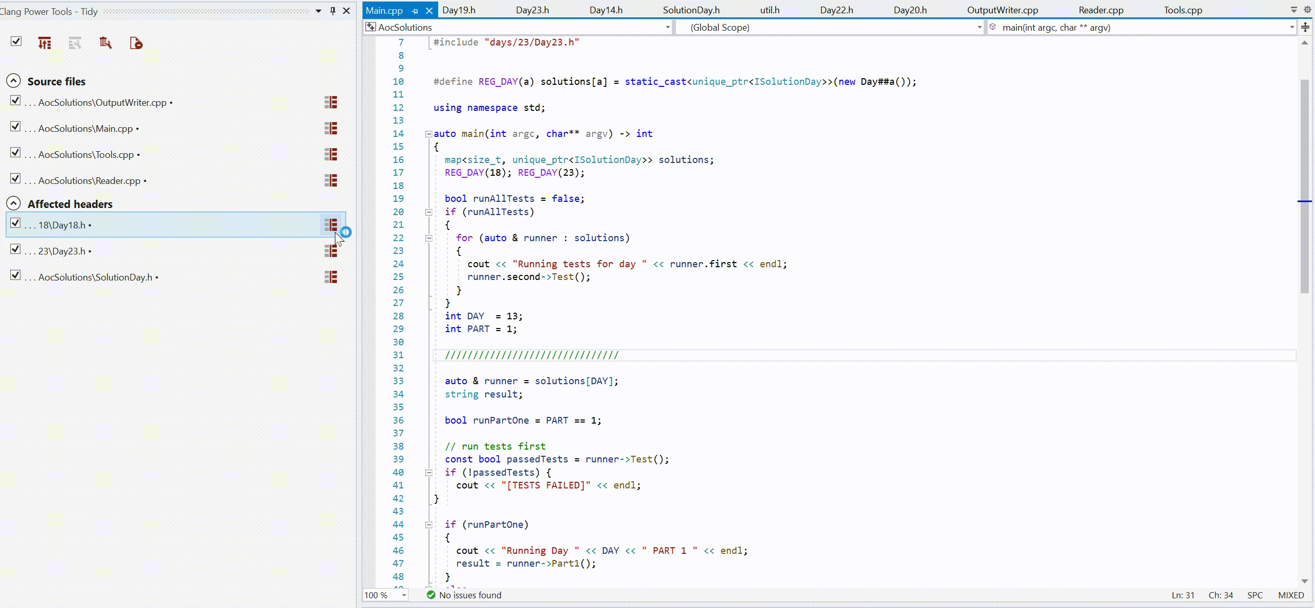 generate documentation Clang Power Tools generate documentation